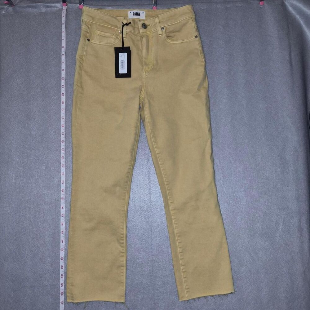 Paige Women's Tan and Yellow Jeans